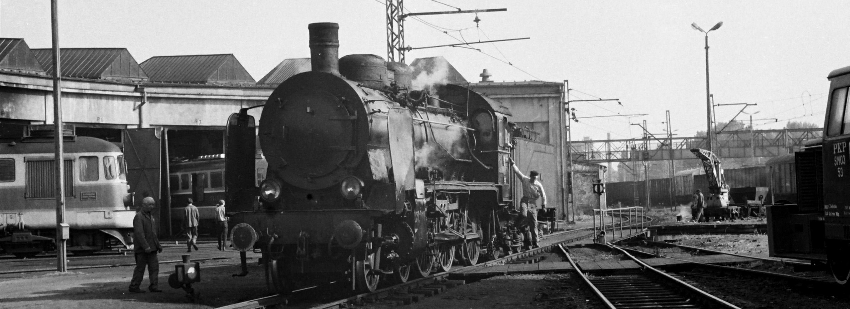 Historyczna lokomotywa z roku 1868